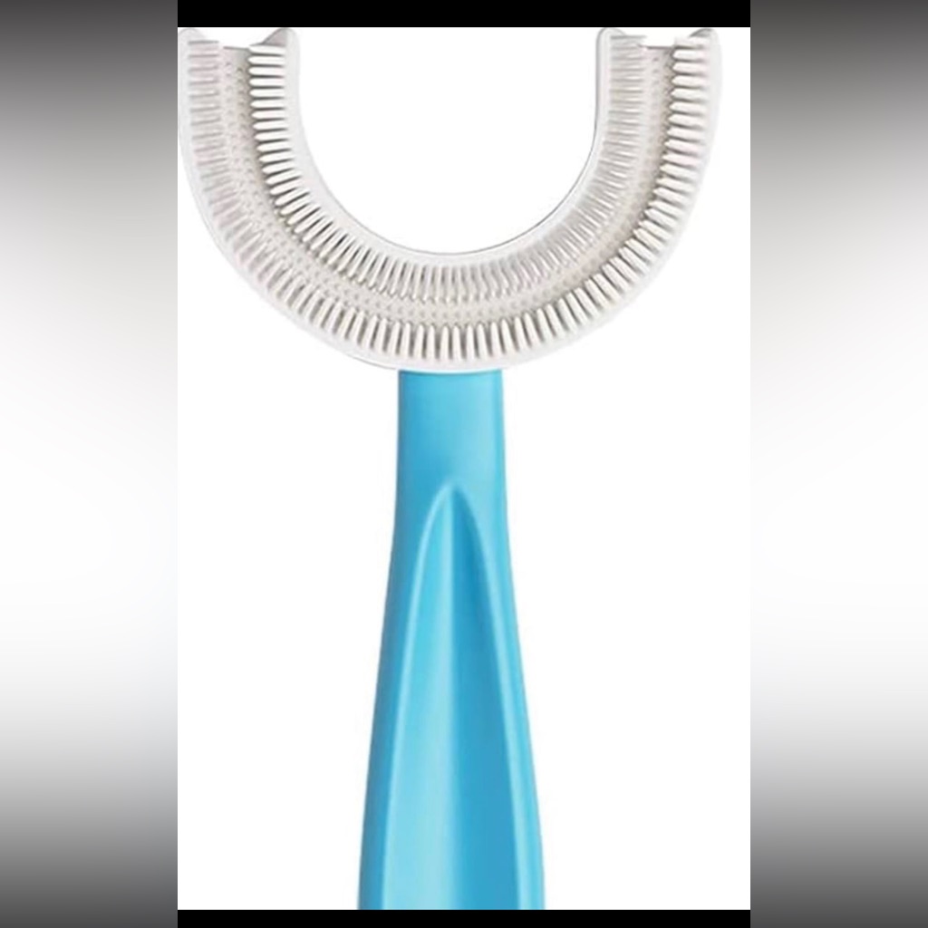 Tusiwit U Shaped Toothbrush Kids,Kids Toothbrushes U Shape With 3 Pcs Heads For